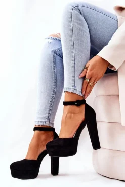 Czółenka Na Platformie|Czółenka Zamszowe><noscript><img width=