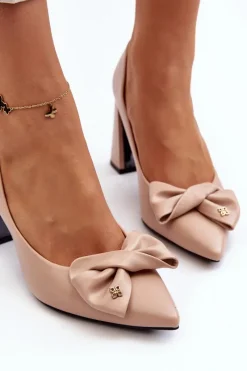 Czółenka Na Słupku|Czółenka Klasyczne><noscript><img width=