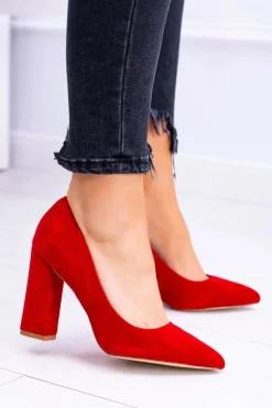 Czółenka Zamszowe|Czółenka Na Słupku><noscript><img width=