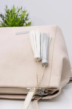 Discount Monnari Damska Beżowa Torebka Shopper Worek