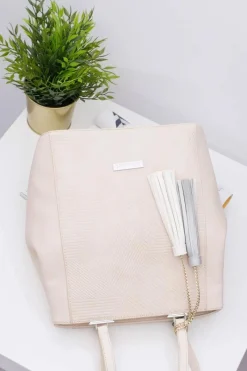 Discount Monnari Damska Beżowa Torebka Shopper Worek