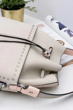 Outlet Monnari Damska Beżowa Torebka Torba Worek