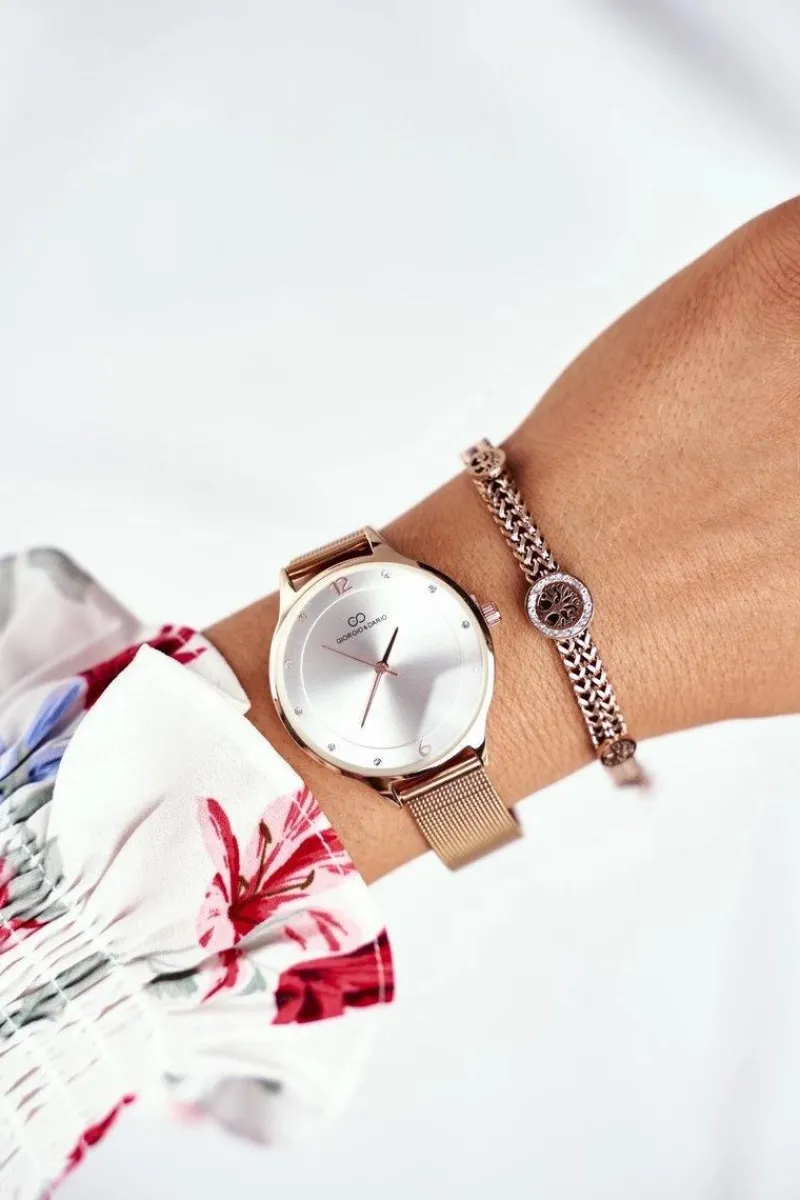 Discount Damska Bransoleta Celebrytka Różowe Złoto Drzewo GoldTree Bransoletki