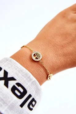 Bransoletki>Giorgio&Dario Damska Bransoletka Celebrytka Trzy Drzewa Życia Złota
