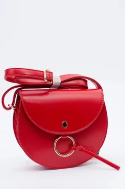 Torebki Monnari|Listonoszki>Monnari Damska Czerwona Stylowa Listonoszka
