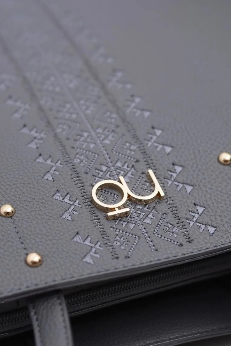 Online Nobo Damska Duża Szara Torba