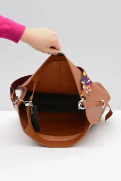 Torebki Klasyczne>Boto Damska Duża Torba Camel