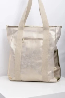 Best Boto Damska Duża Złota Torba Shopper