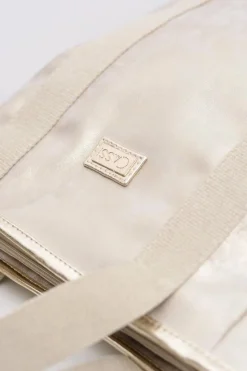 Best Boto Damska Duża Złota Torba Shopper