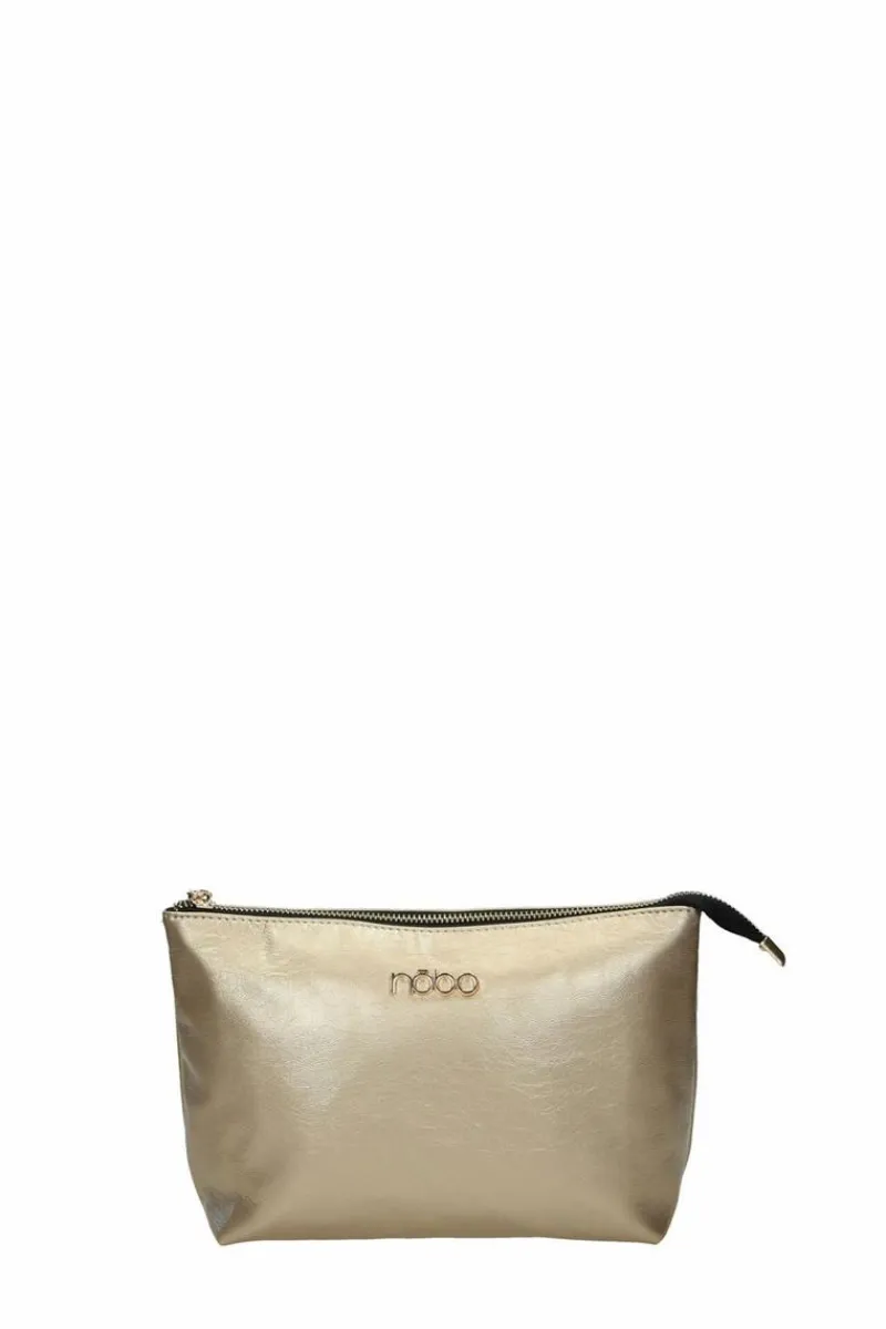 Outlet Damska Kosmetyczka L0100-C023 Złota Damskie Kosmetyczki Damskie