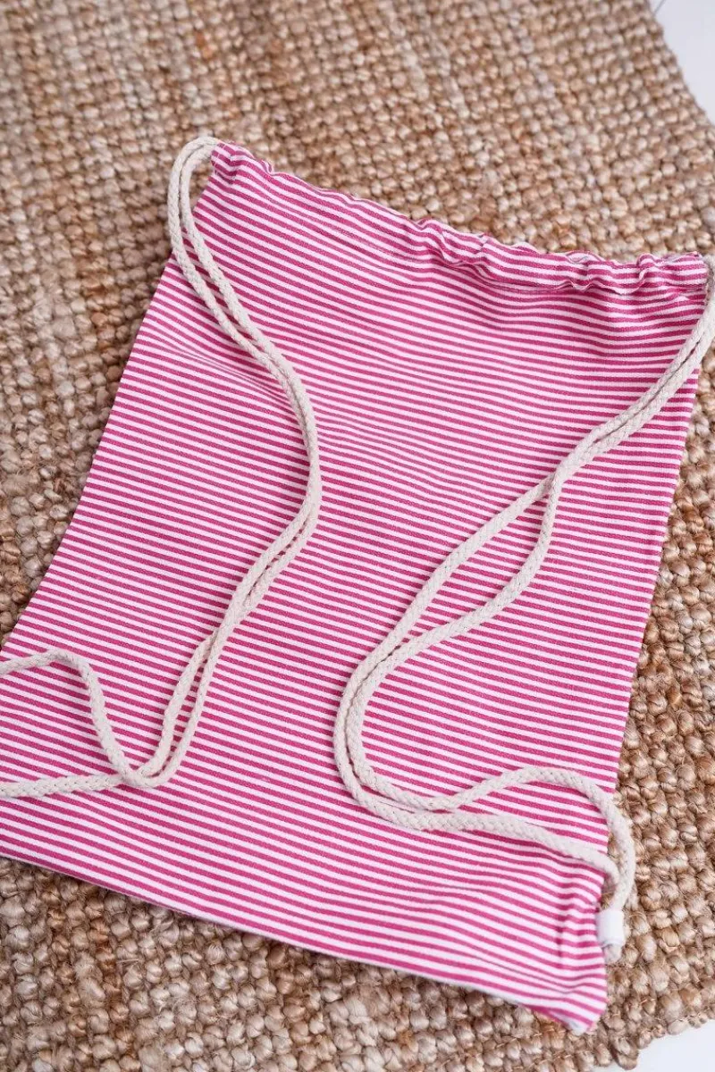 Torebki Plażowe>Boto Damska Marynarska Torebka Różowy Worek Plażowy