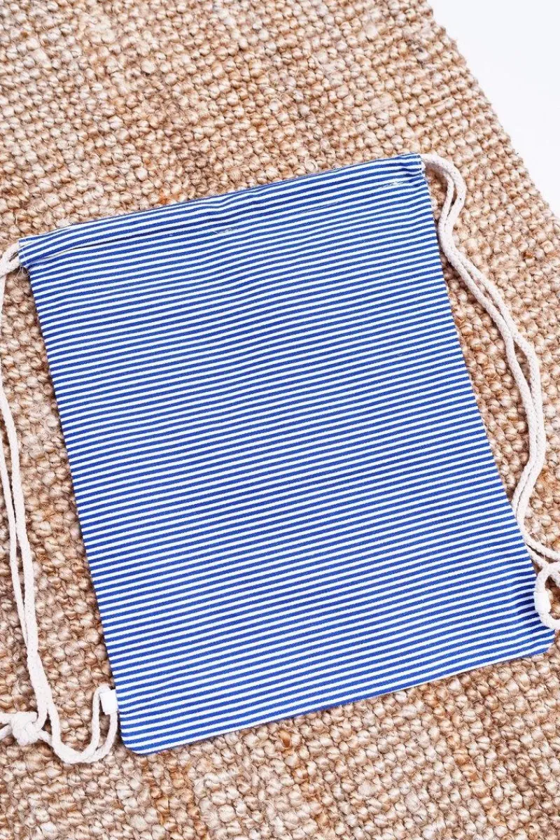 Torebki Plażowe>Boto Damska Marynarska Torebka Niebieska Worek Plażowy