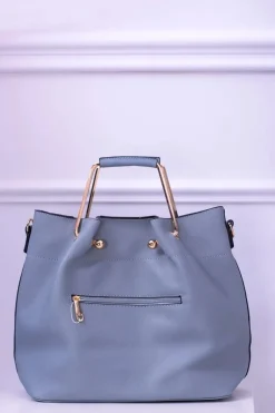 Best Damska Niebieska Torebka Worek Torebki Klasyczne