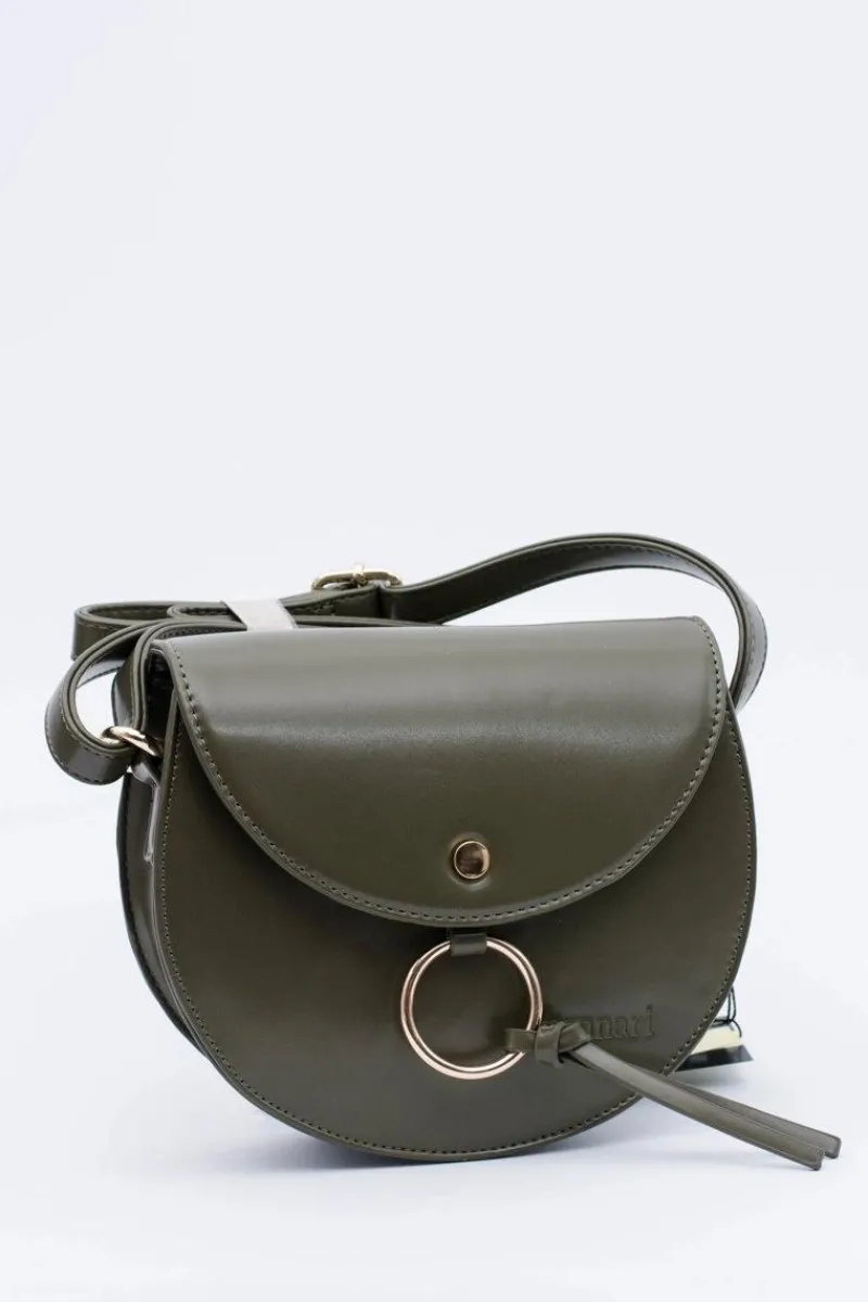 Discount Monnari Damska Oliwkowa Stylowa Listonoszka