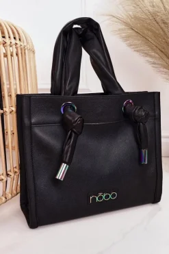 Discount Damska Torba Shopper NBAG-K1090 Czarna Torebki Nobo|Torebki Klasyczne