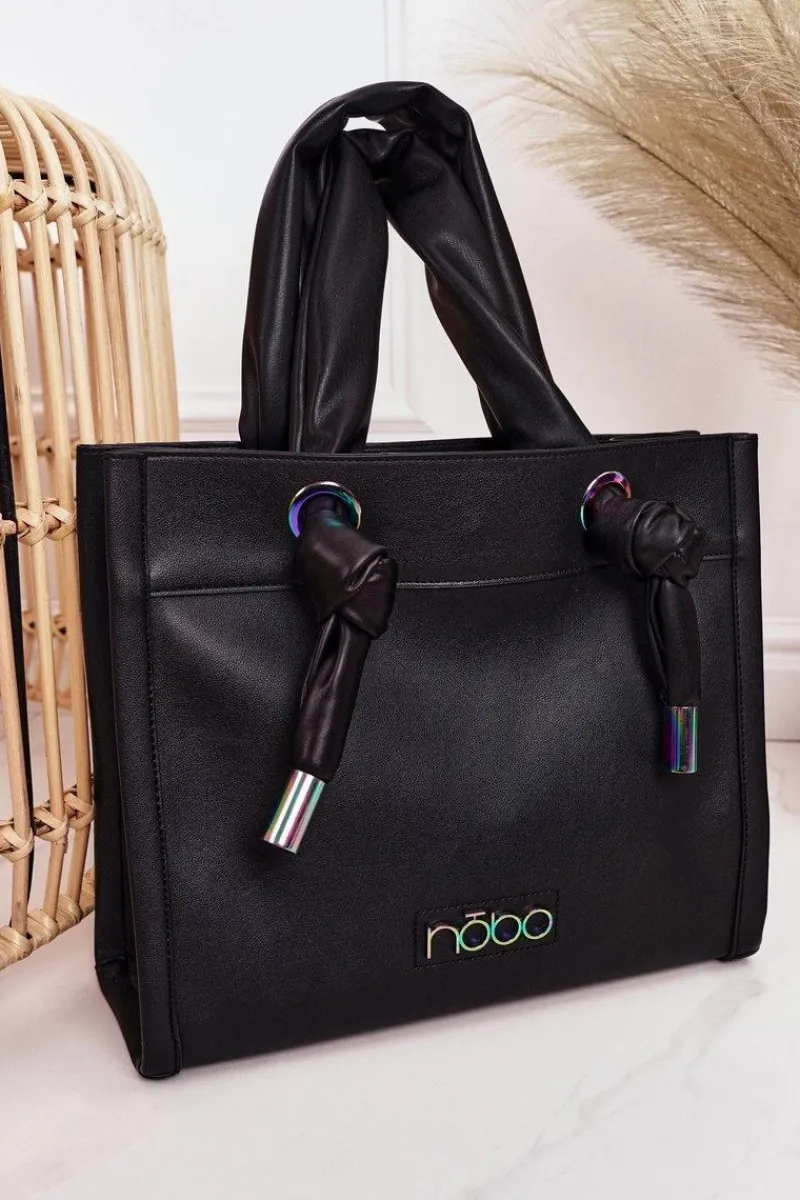 Discount Damska Torba Shopper NBAG-K1090 Czarna Torebki Nobo|Torebki Klasyczne