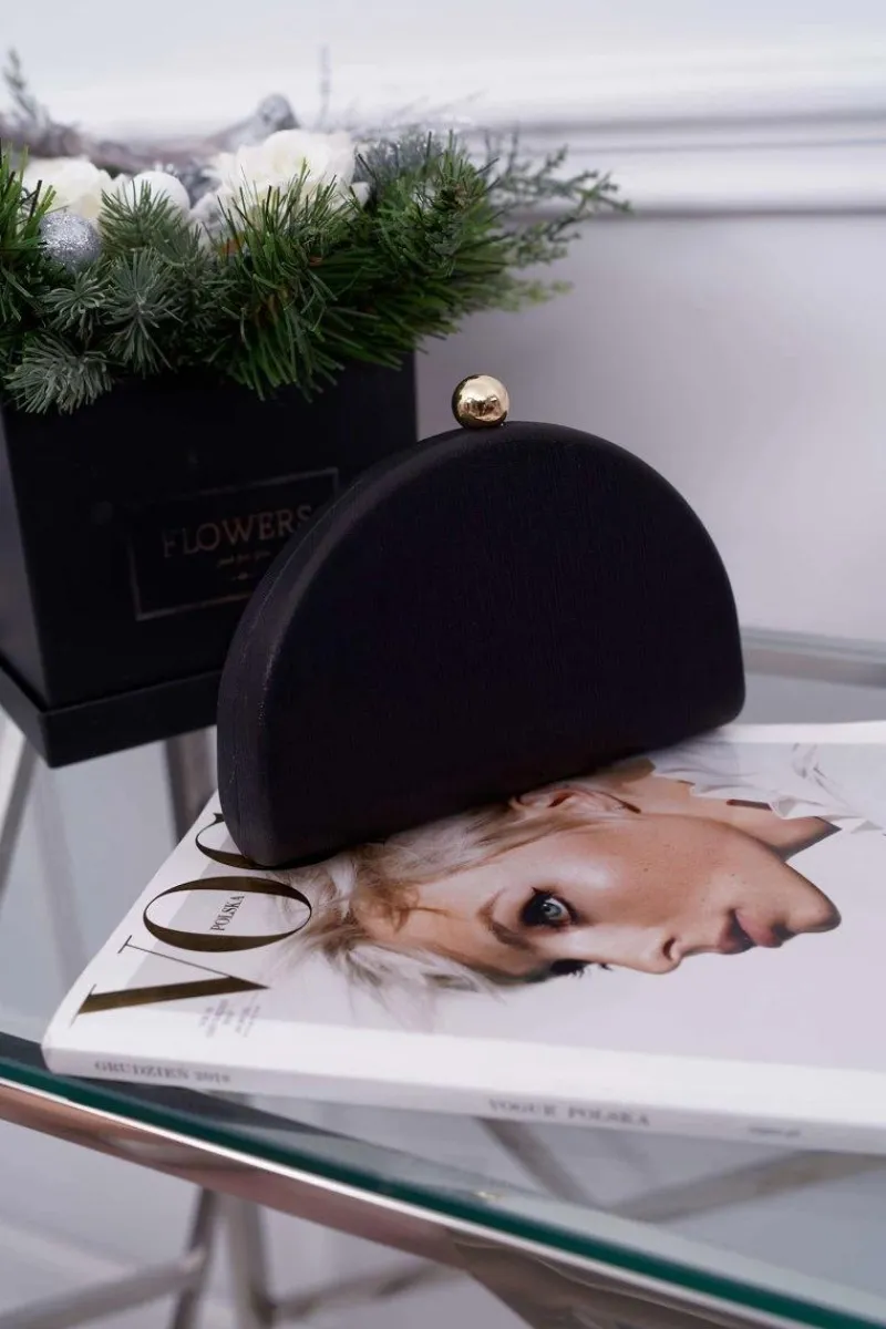 Hot Boto Damska Torebka Czarna Wieczorowa