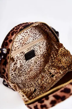 Best GOE Damska Torebka Kuferek ZNJ025 Brązowa