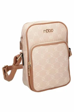Nobo Damska Torebka Listonoszka NBAG-M0450-C004 Nude