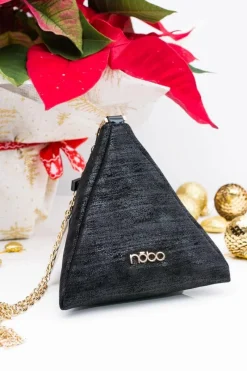 Torebki Nobo>Nobo Damska Torebka Piramidka Czarna
