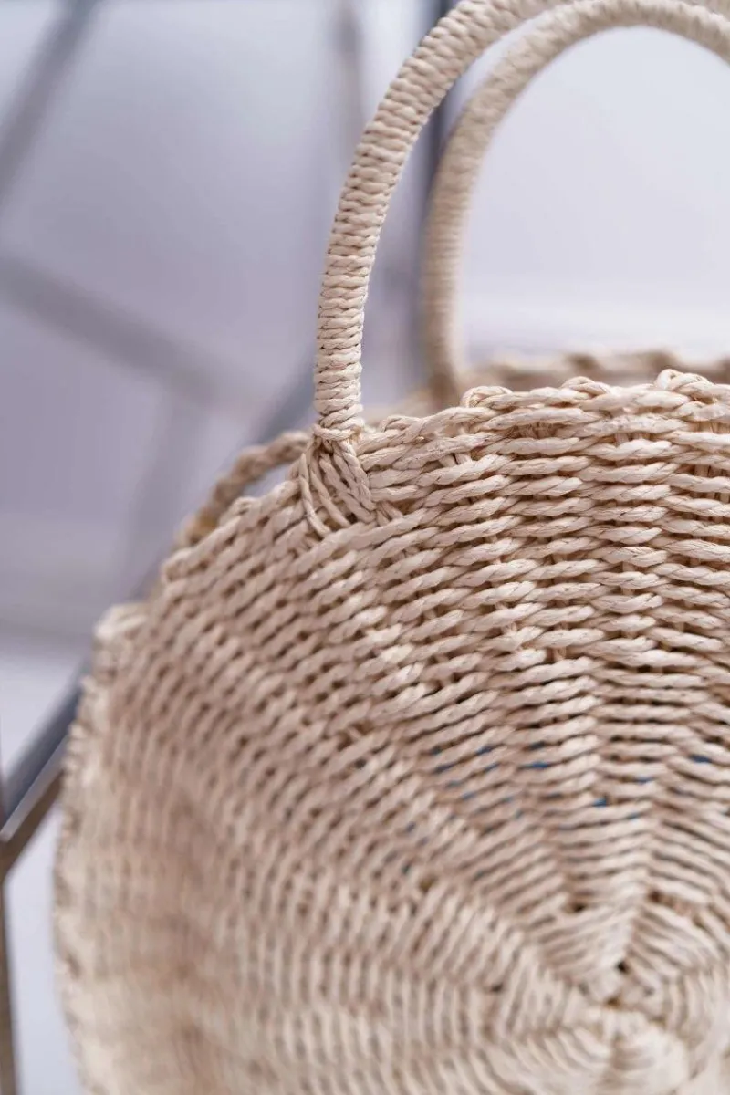 Torebki Klasyczne>Boto Damska Torebka Pleciona Octario Beżowa