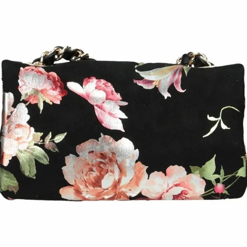 Sale Nobo Damska Torebka W Kwiaty NBAG-F0950-C020 Czarna