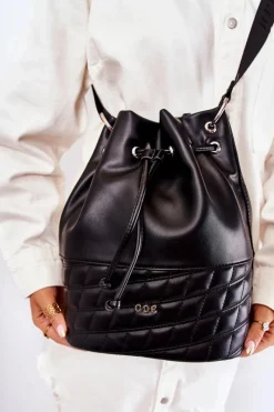 Clearance GOE Damska Torebka Worek ZNJJ016 Czarny