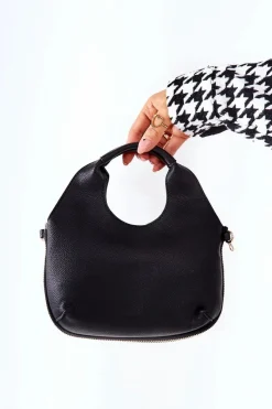 Outlet Damska Torebka Z Paskiem L2990 Czarna Torebki Nobo|Torebki Kuferki