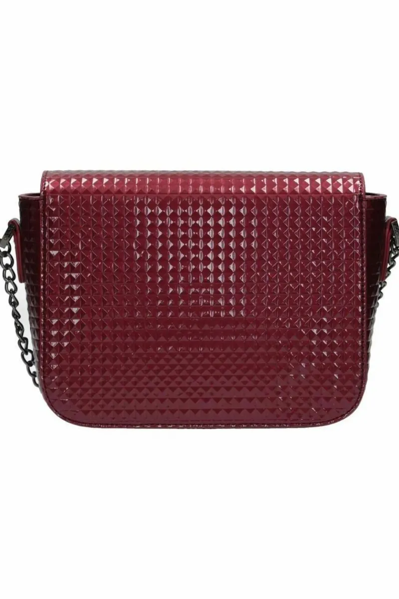 Best Nobo Damska Wieczorowa Torebka NBAG-F0040-CM05 Bordowa