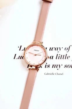 Clearance Ernest Damski Analogowy Zegarek Nude