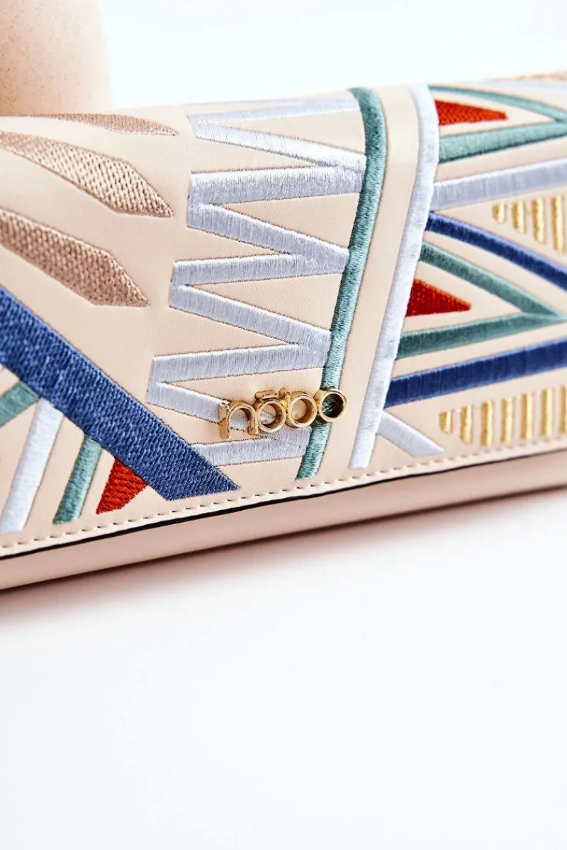 Online Damski Duży Portfel Skórzany M0120-CM00 Beżowy Portfele