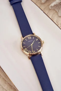 Clearance Ernest Damski Granatowy Zegarek E97316