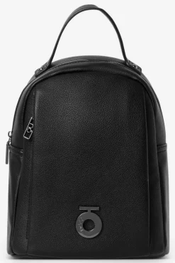 Plecaki|Torebki Nobo>Nobo Damski Mały Plecak Z Eko Skóry BAGP230-K020 Czarny