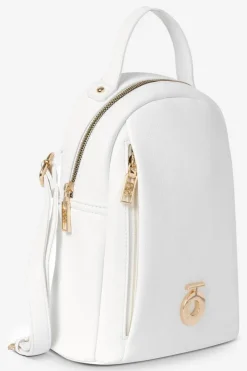 Hot Nobo Damski Mały Plecak Z Eko Skóry BAGP230-K000 Biały