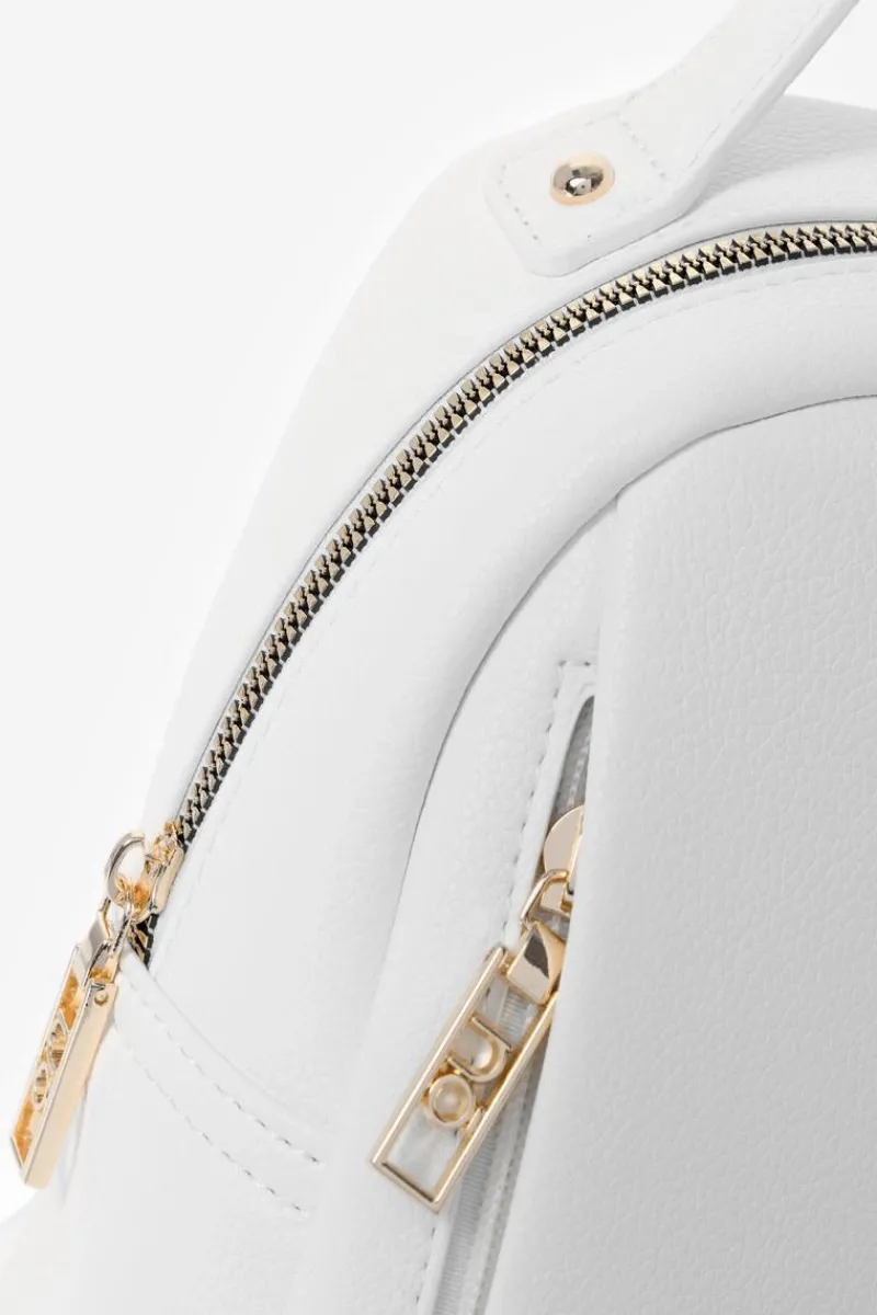 Hot Nobo Damski Mały Plecak Z Eko Skóry BAGP230-K000 Biały