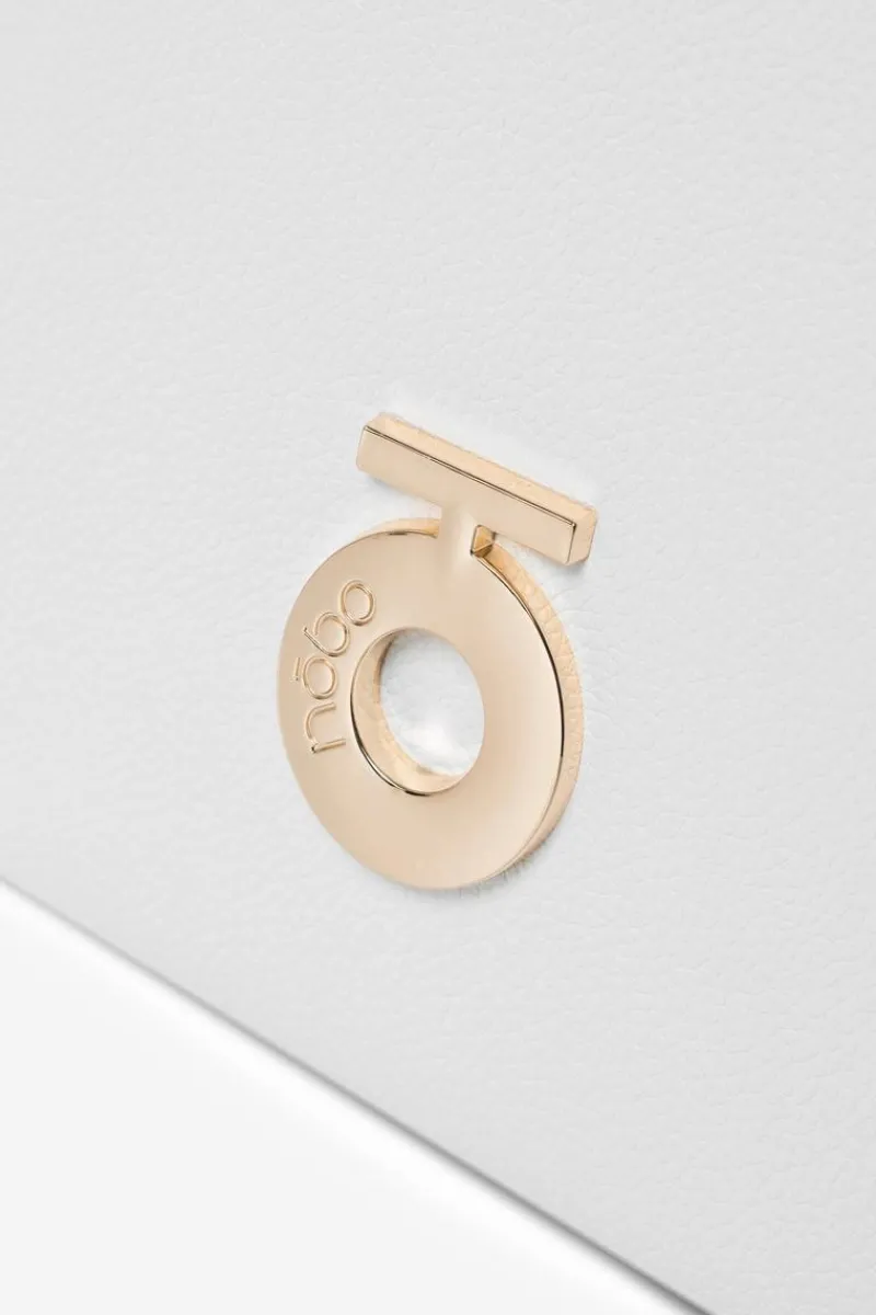 Hot Nobo Damski Mały Plecak Z Eko Skóry BAGP230-K000 Biały