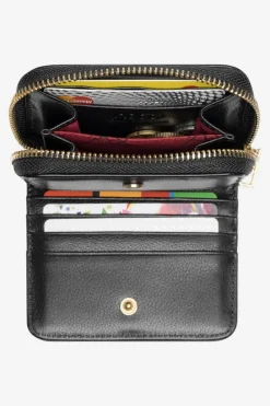 Outlet Damski Portfel Ze Skóry Naturalnej Mały NPUR-LR0021-C020 Portfele