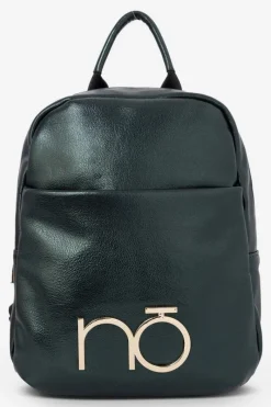Clearance Damski Skórzany Plecak NBAG-R3083-C008 Ciemnozielony Plecaki|Torebki Nobo