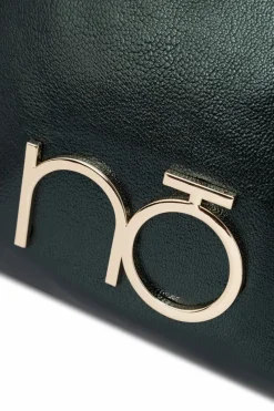 Clearance Damski Skórzany Plecak NBAG-R3083-C008 Ciemnozielony Plecaki|Torebki Nobo