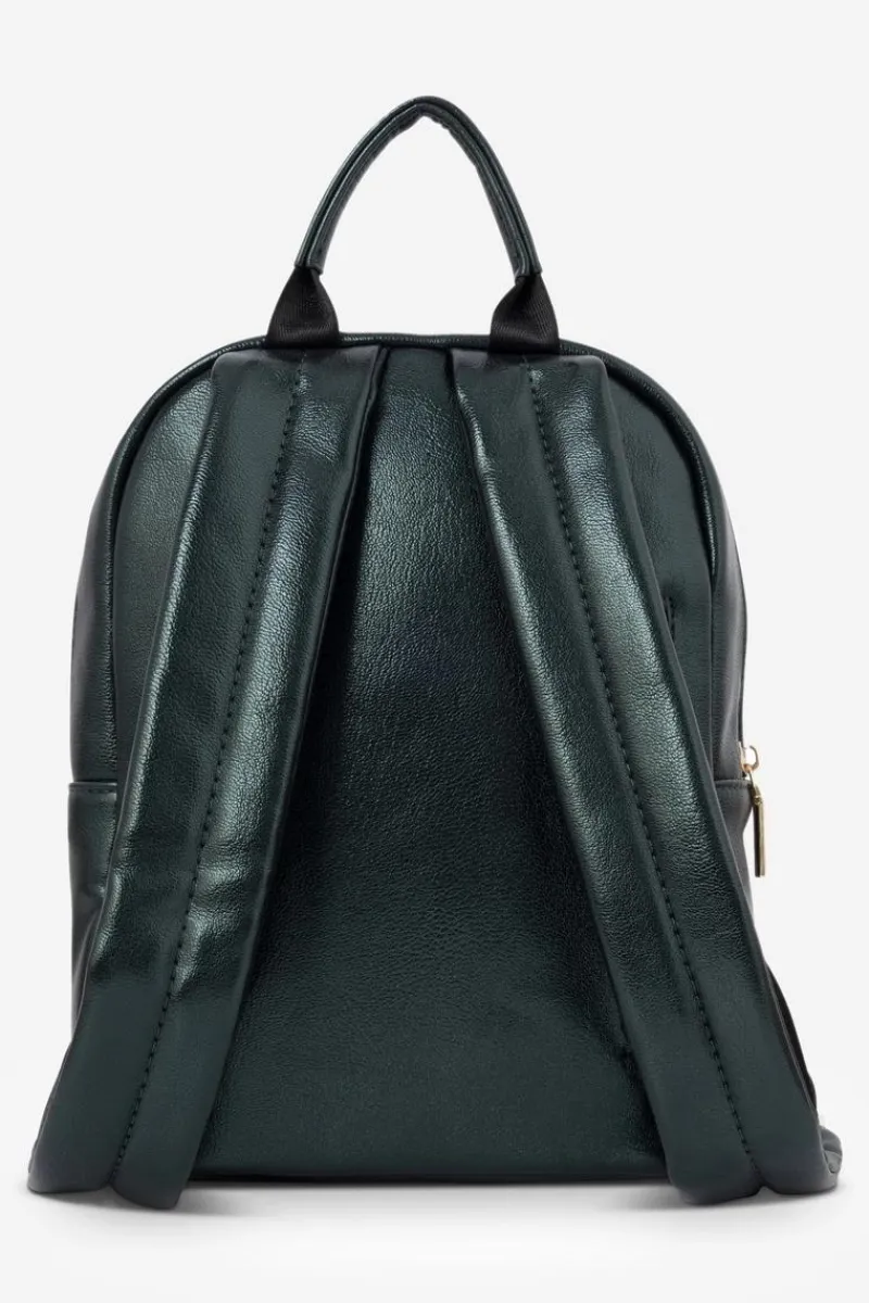 Clearance Damski Skórzany Plecak NBAG-R3083-C008 Ciemnozielony Plecaki|Torebki Nobo