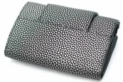 Hot Damski Srebrno Czarny Portfel Portfele