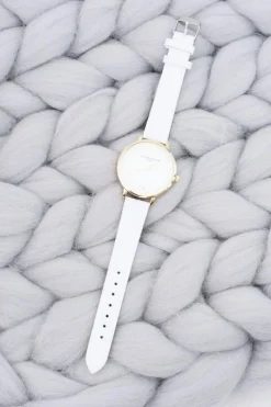 Zegarki>Boto Damski Stylowy Klasyczny Biały Zegarek