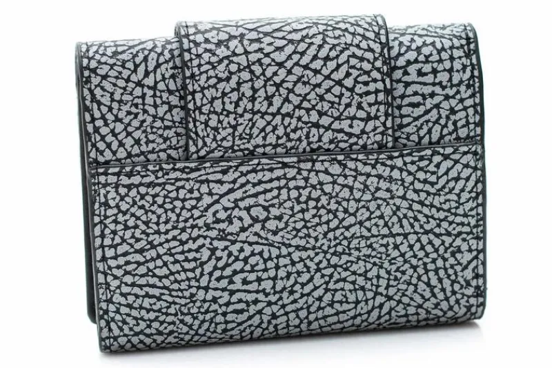 Discount Damski Szary Portfel Portfele