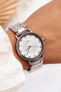 Outlet Giorgio&Dario Damski Wodoodporny Zegarek Srebrny