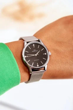 Hot Damski Wodoodporny Zegarek Giorgio & Dario Srebrny Zegarki