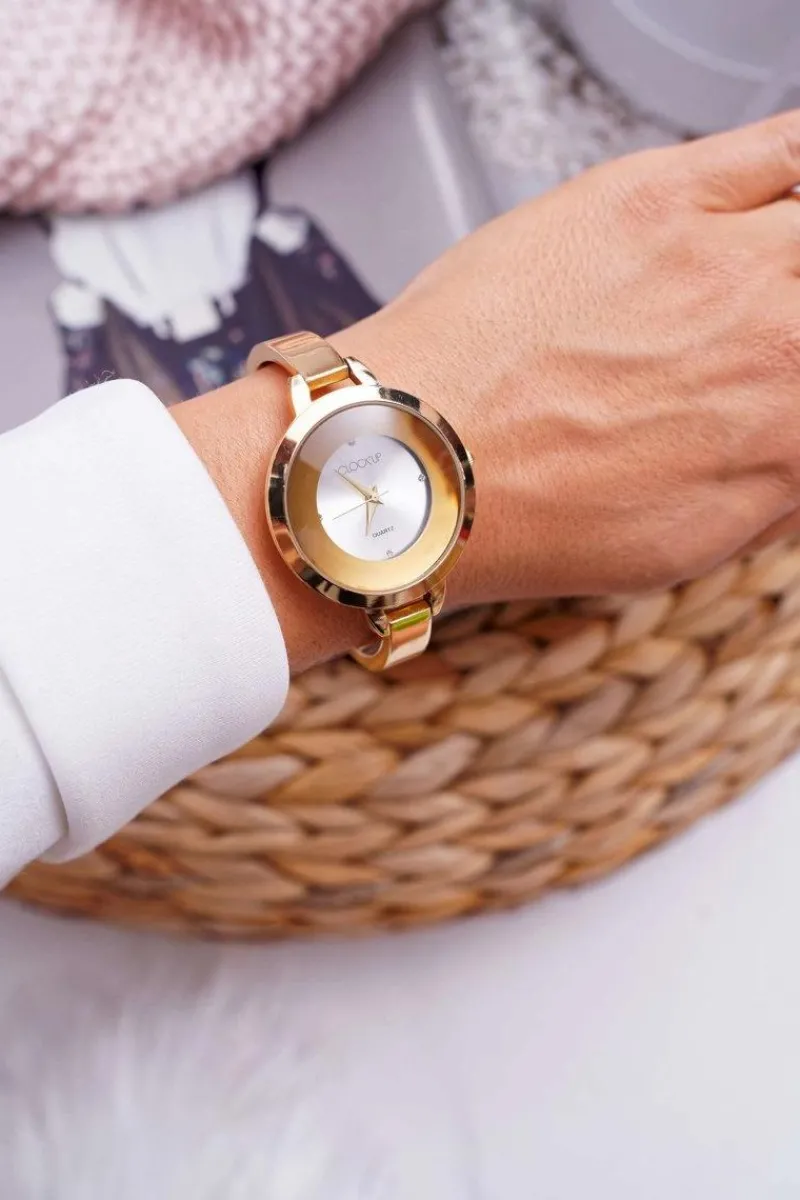 Zegarki>Boto Damski Zegarek Clock'Up Złoty Savage