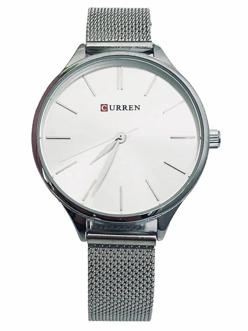 Zegarki>Boto Damski Zegarek Curren Wezen Srebrny