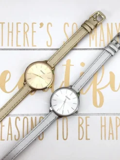 Best Ernest Damski Zegarek Jules Srebrny