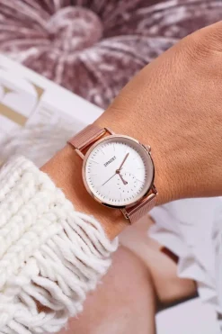 Zegarki>Ernest Damski Zegarek Złoty Róż Fermm