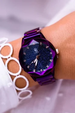 Damski Zegarek Fioletowy Avalan Zegarki